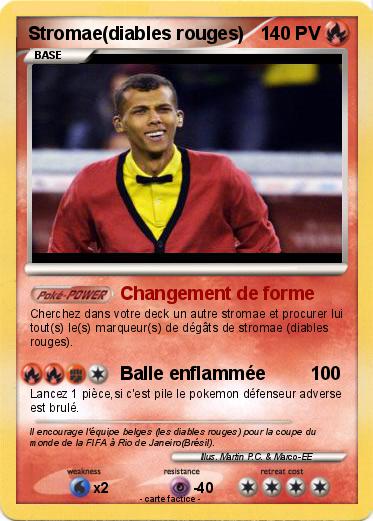 Pokemon Stromae(diables rouges)