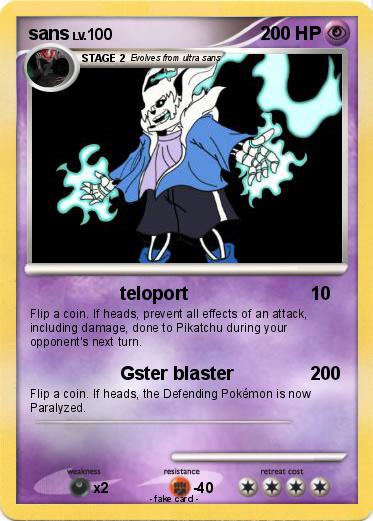Pokemon sans