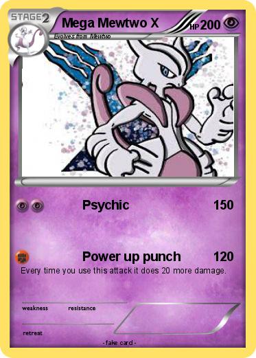 Pokemon Mega Mewtwo X
