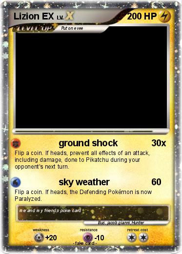 Pokemon Lizion EX