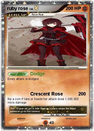 Pokemon ruby rose