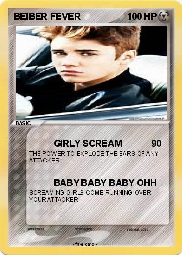 Pokemon BEIBER FEVER