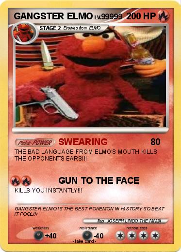 Pokemon GANGSTER ELMO