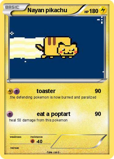 Pokemon Nayan pikachu