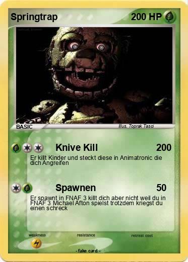 Pokemon Springtrap