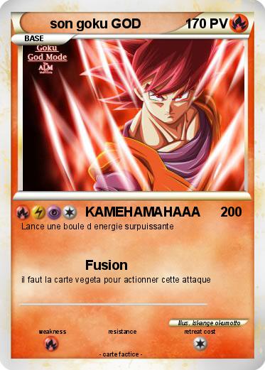Pokemon son goku GOD