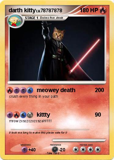 Pokemon darth kitty