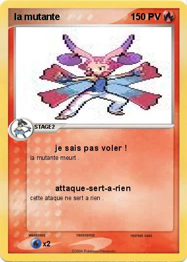 Pokemon la mutante