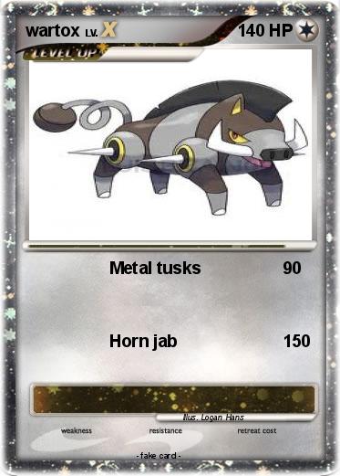 Pokemon wartox
