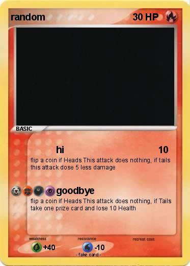 Pokemon random