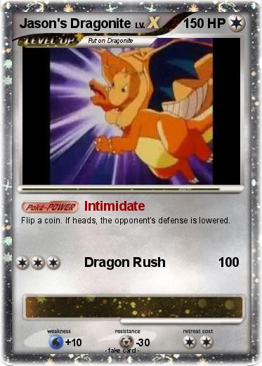Pokemon Jason's Dragonite