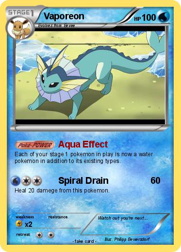 Pokemon Vaporeon