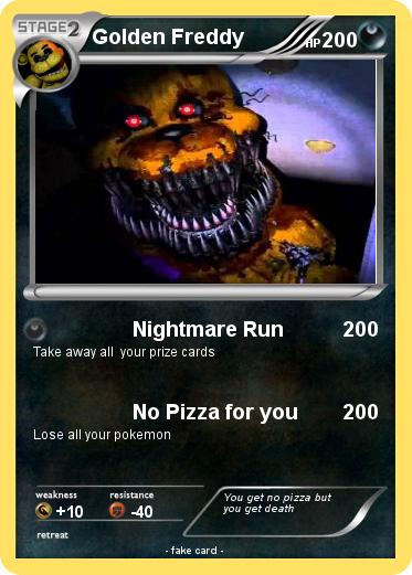Pokemon Golden Freddy