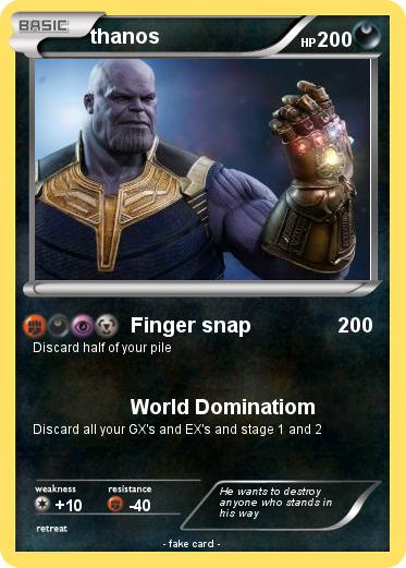 Pokemon thanos