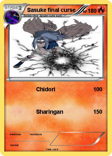 Pokemon Sasuke final curse