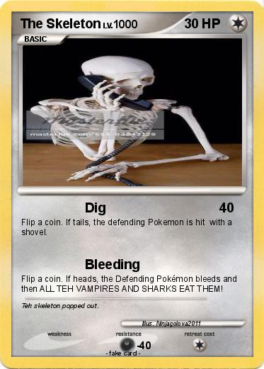 Pokemon The Skeleton