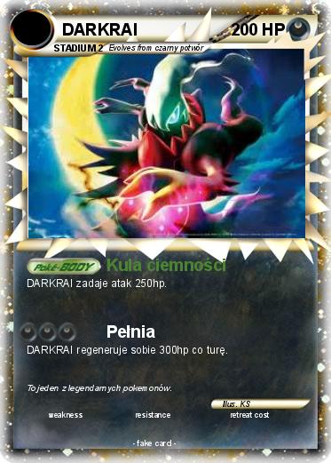 Pokemon DARKRAI