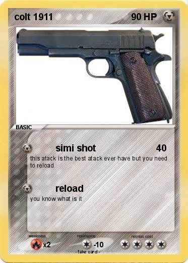 Pokemon colt 1911