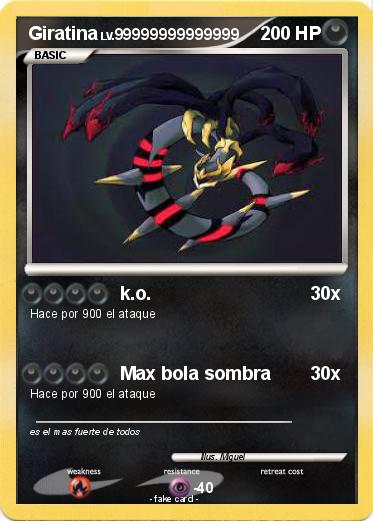 Pokemon Giratina