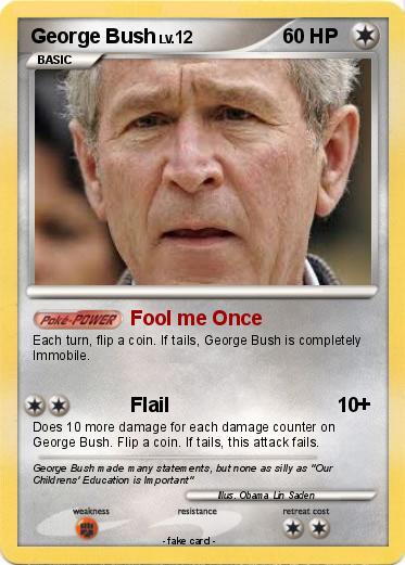 Pokemon George Bush