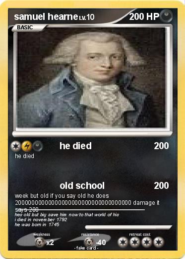 Pokemon samuel hearne