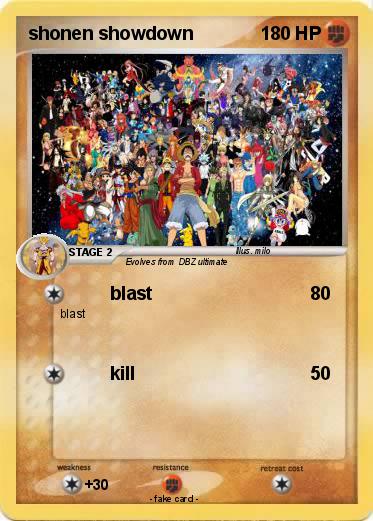 Pokemon shonen showdown