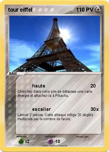 Pokemon tour eiffel