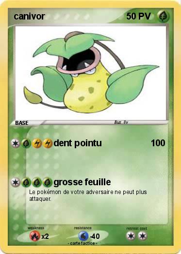 Pokemon canivor