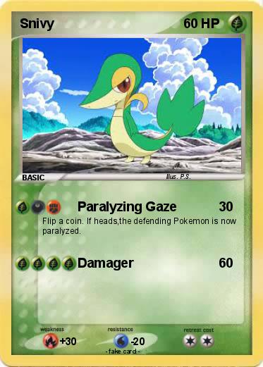 Pokemon Snivy