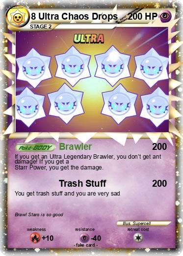Pokemon 8 Ultra Chaos Drops