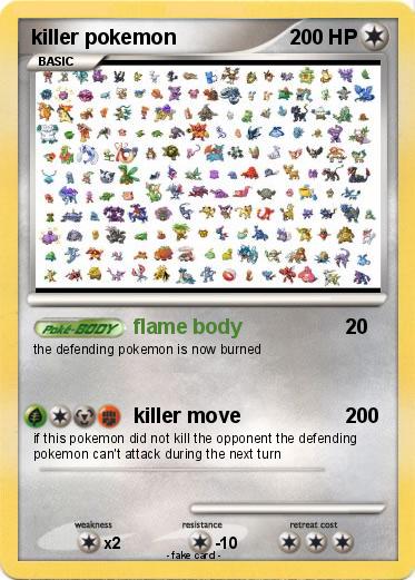 Pokemon killer pokemon