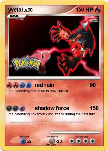 Pokemon yvetal