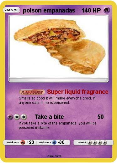 Pokemon poison empanadas