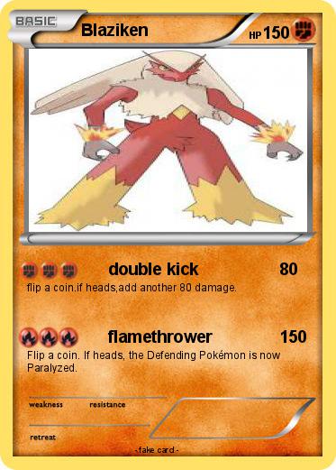 Pokemon Blaziken