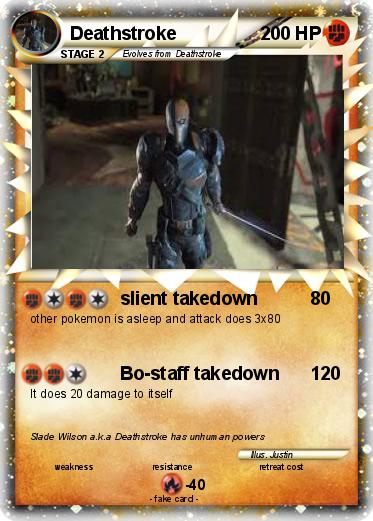 Pokemon Deathstroke