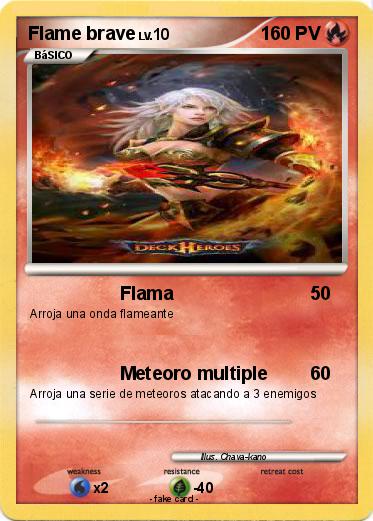 Pokemon Flame brave