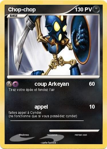 Pokemon Chop-chop
