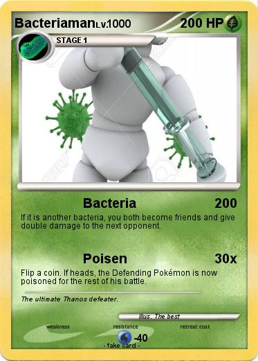 Pokemon Bacteriaman