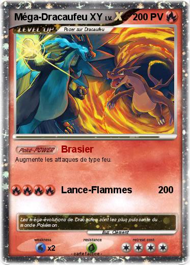 Pokemon Méga-Dracaufeu XY