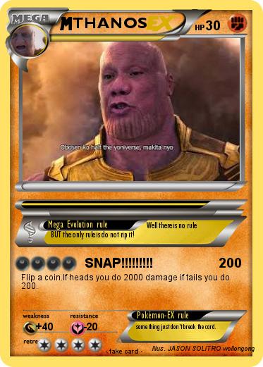 Pokemon THANOS
