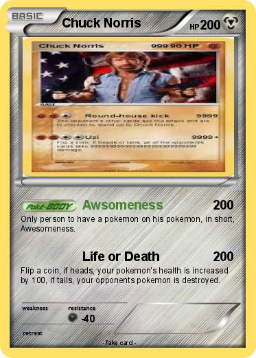 Pokemon Chuck Norris