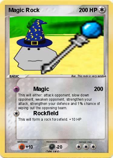 Pokemon Magic Rock