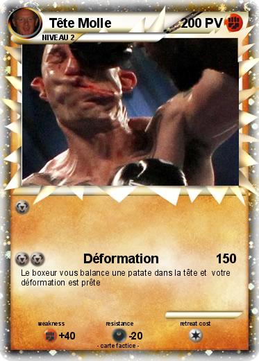 Pokemon Tête Molle