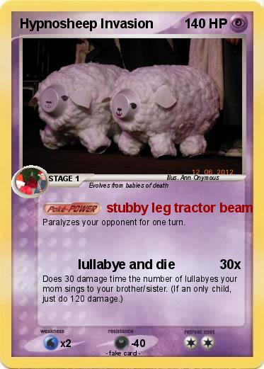 Pokemon Hypnosheep Invasion