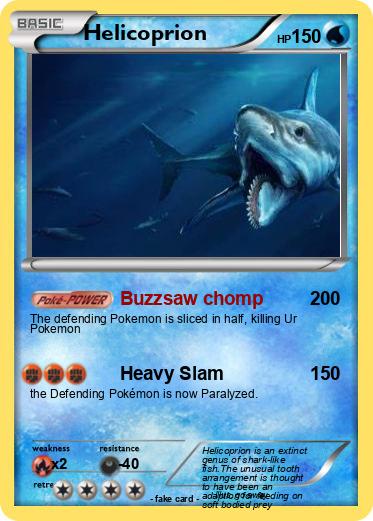 Pokemon Helicoprion