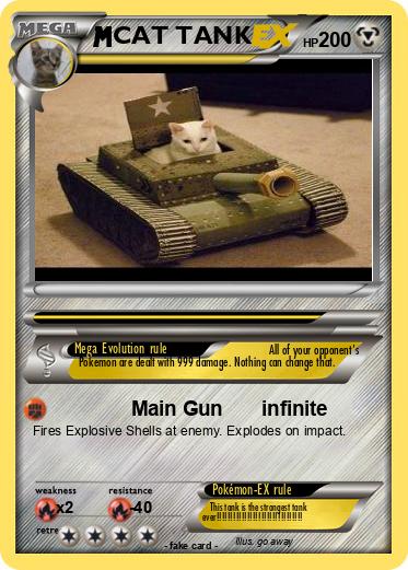 Pokemon CAT TANK