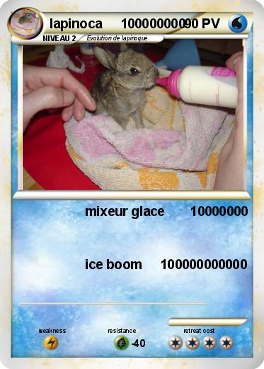 Pokemon lapinoca     100000000