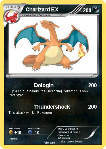 Pokemon Charizard EX