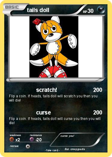 Pokemon tails doll