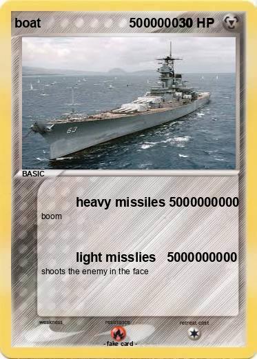 Pokemon boat                         500000030